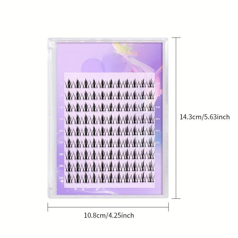 Little Devil False Eyelashes Lightweight C Curl 0.07mm DIY Extensions