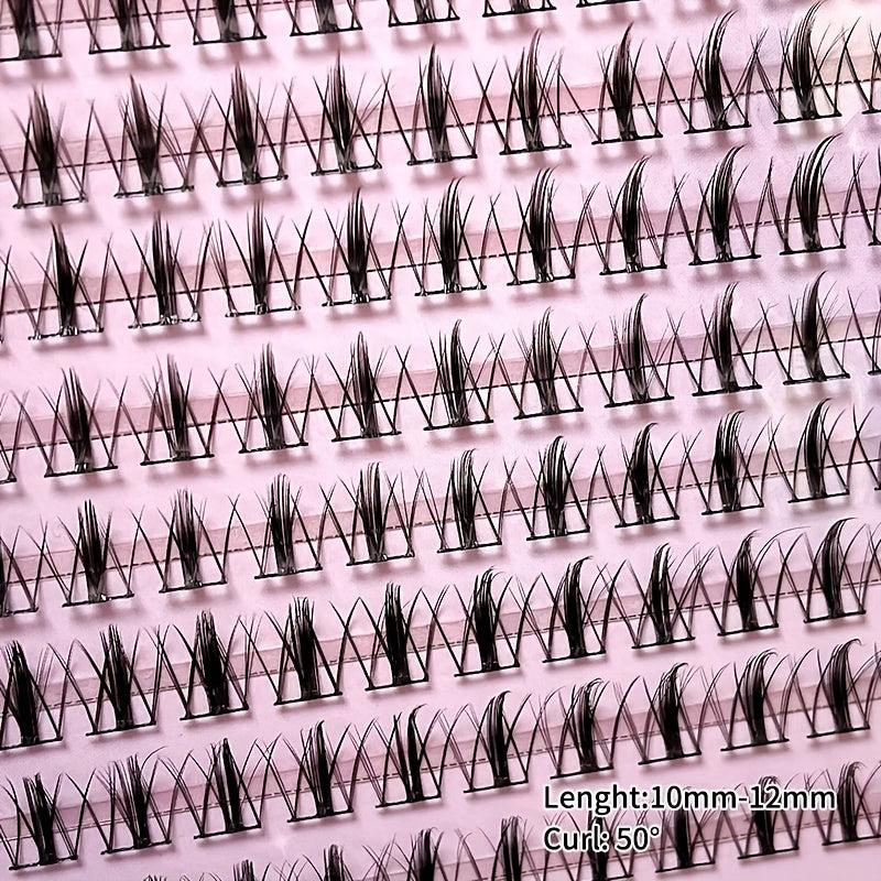 Little Devil False Eyelashes Lightweight C Curl 0.07mm DIY Extensions