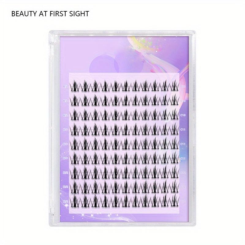 Little Devil False Eyelashes Lightweight C Curl 0.07mm DIY Extensions