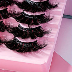 8 Pairs 25mm False Eyelashes Dramatic Volume Long-Lasting Extensions