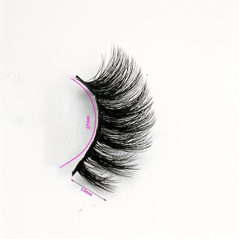 7 Pairs 5D Natural Curling Soft False Eyelashes
