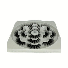 7 Pairs 5D Natural Curling Soft False Eyelashes
