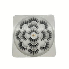7 Pairs 5D Natural Curling Soft False Eyelashes