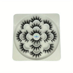 7 Pairs 5D Natural Curling Soft False Eyelashes