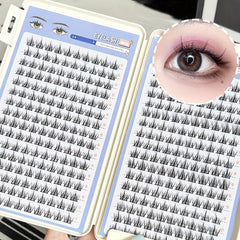 Segmented Curling False Eyelashes Natural Simulated Lightweight Soft