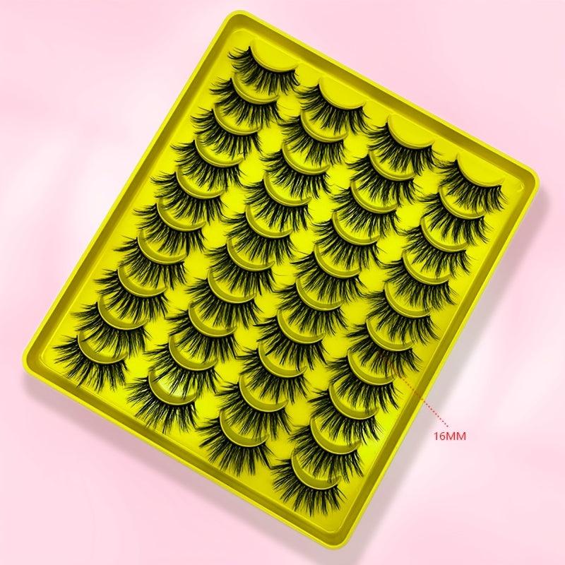 3D Faux Mink Lashes Dramatic Volume for Eyelash Extension Makeup