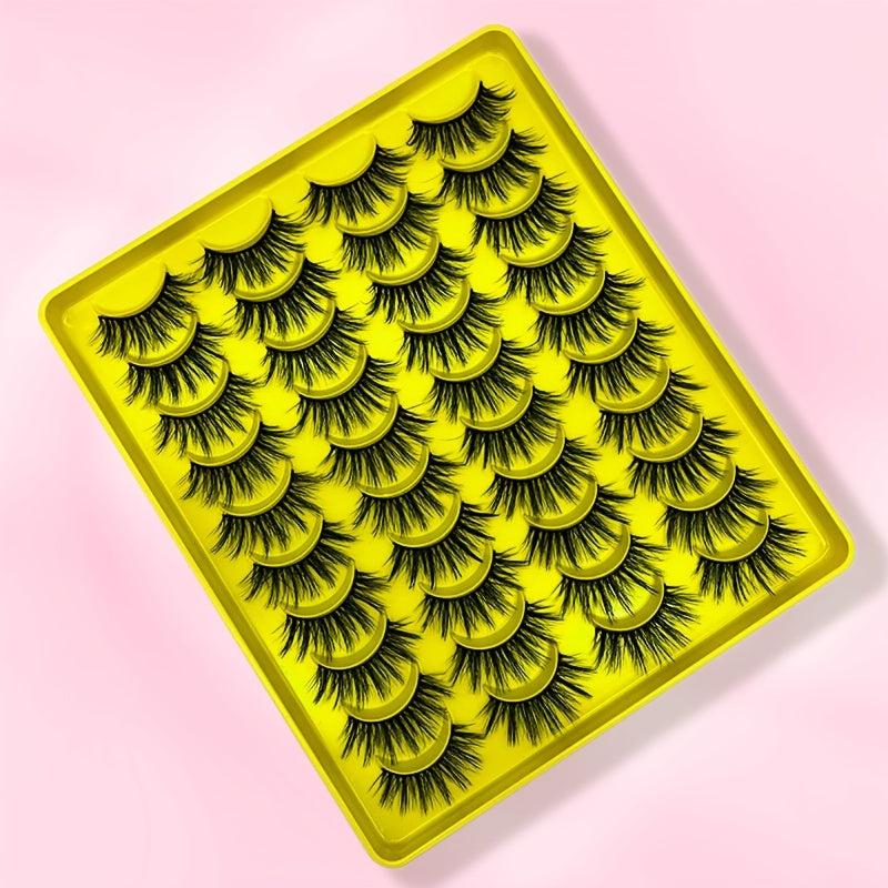 3D Faux Mink Lashes Dramatic Volume for Eyelash Extension Makeup