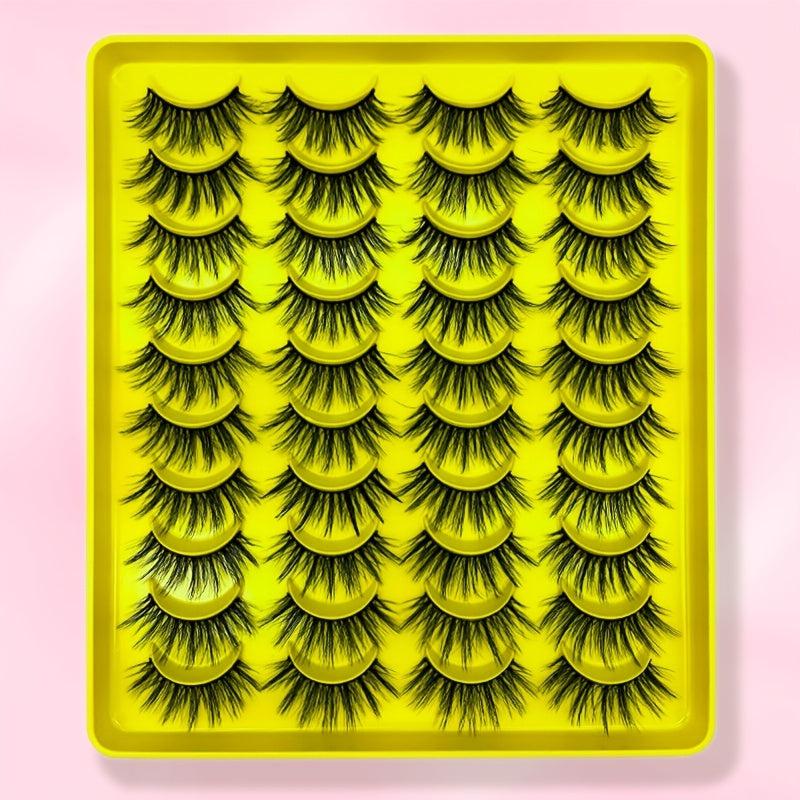 3D Faux Mink Lashes Dramatic Volume for Eyelash Extension Makeup