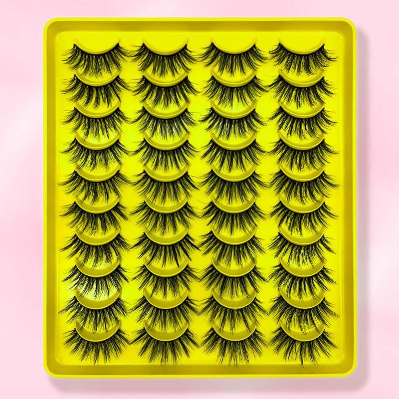 3D Faux Mink Lashes Dramatic Volume for Eyelash Extension Makeup