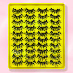3D Faux Mink Lashes Dramatic Volume for Eyelash Extension Makeup