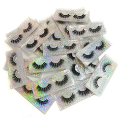 10 Pairs Faux Mink Lashes Fluffy Thick Strip False Eyelashes
