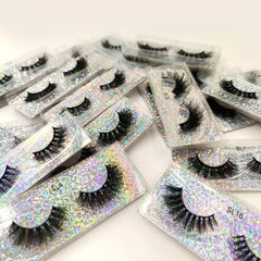 10 Pairs Faux Mink Lashes Fluffy Thick Strip False Eyelashes