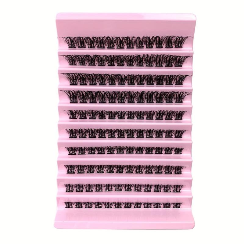 120pcs Mix D Curl Cluster Lashes Individual Lashes Soft&Natural False Eyelashes
