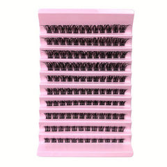 120pcs Mix D Curl Cluster Lashes Individual Lashes Soft&Natural False Eyelashes