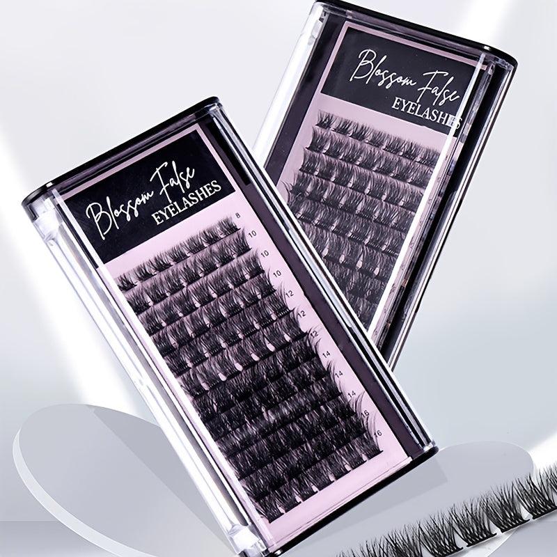 16mm Individual Lashes Natural Thick Cluster Lash Big Eye Decoration