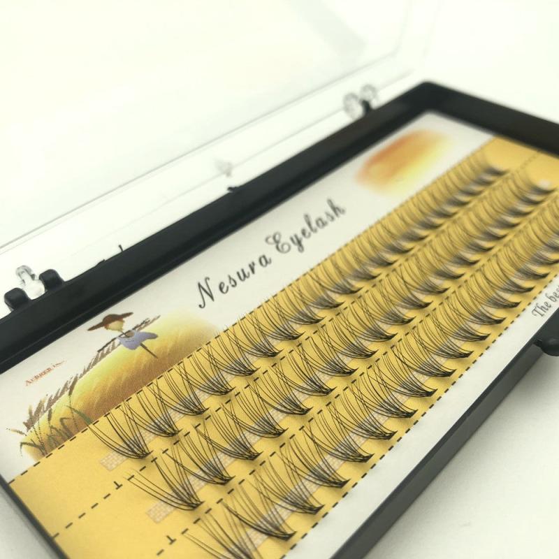 10D 8-12mm Cluster Lashes Set with Glue & Tweezers