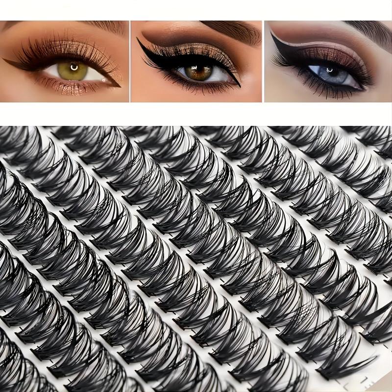 Individual Lashes Clusters D Curl Soft Lashes Kit