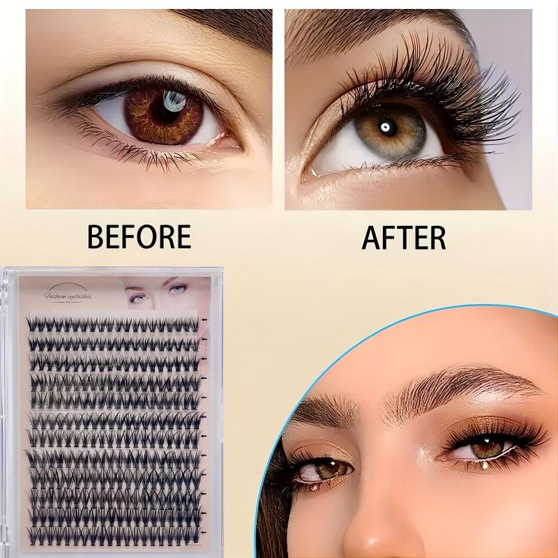 Individual Lashes Clusters D Curl Soft Lashes Kit