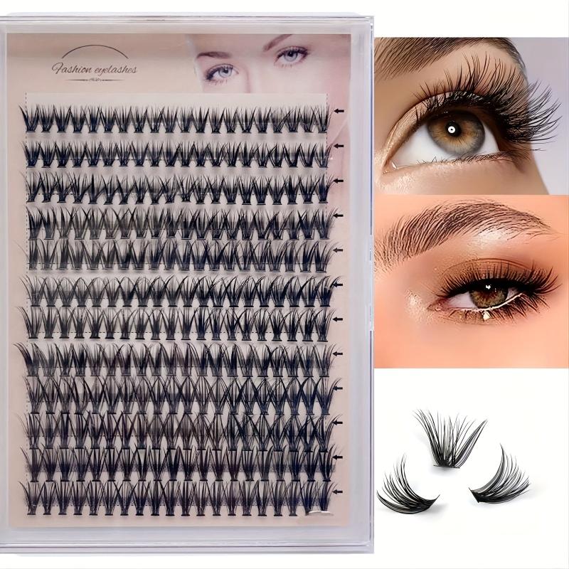 Individual Lashes Clusters D Curl Soft Lashes Kit