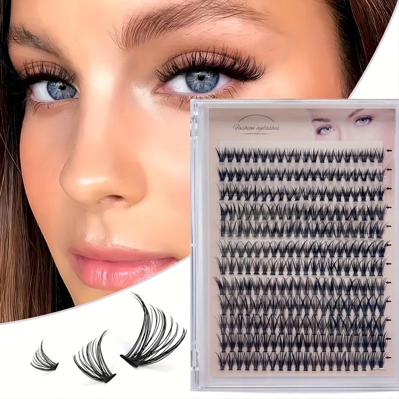 Individual Lashes Clusters D Curl Soft Lashes Kit