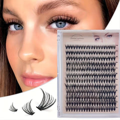 Individual Lashes Clusters D Curl Soft Lashes Kit