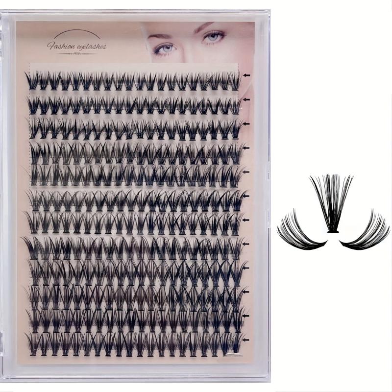 Individual Lashes Clusters D Curl Soft Lashes Kit