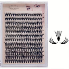 Individual Lashes Clusters D Curl Soft Lashes Kit