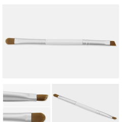 Double Head Eye shadow Makeup Brush Soft Synthetic Hairs