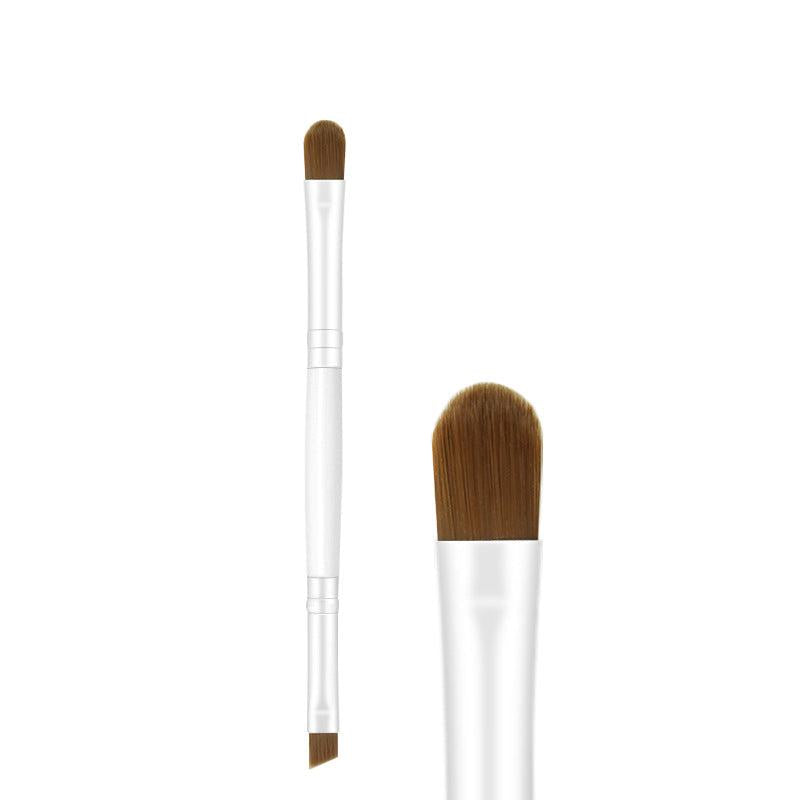 Double Head Eye shadow Makeup Brush Soft Synthetic Hairs