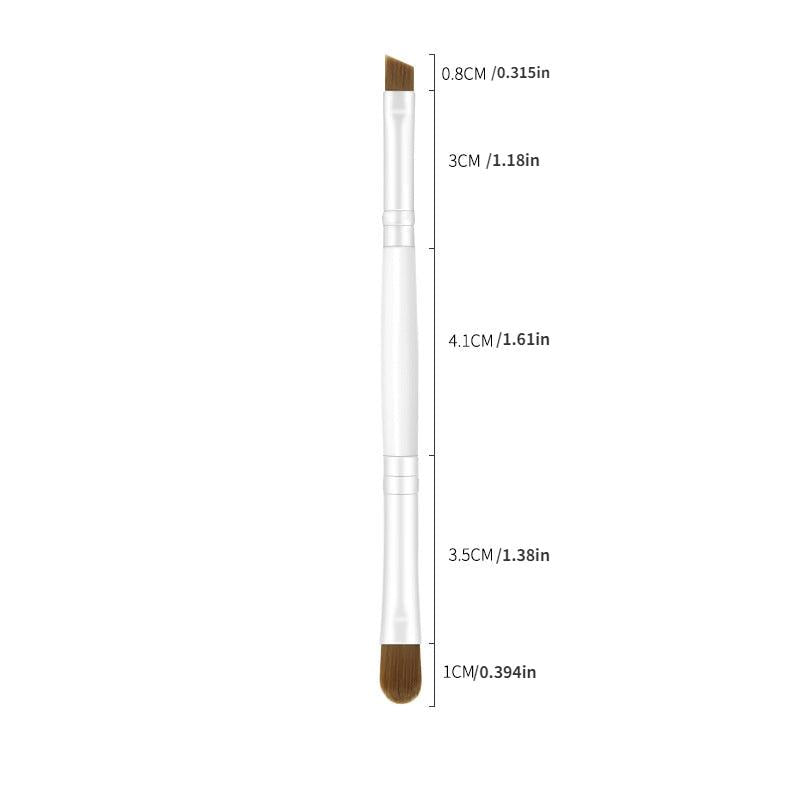 Double Head Eye shadow Makeup Brush Soft Synthetic Hairs