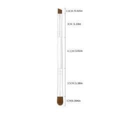 Double Head Eye shadow Makeup Brush Soft Synthetic Hairs