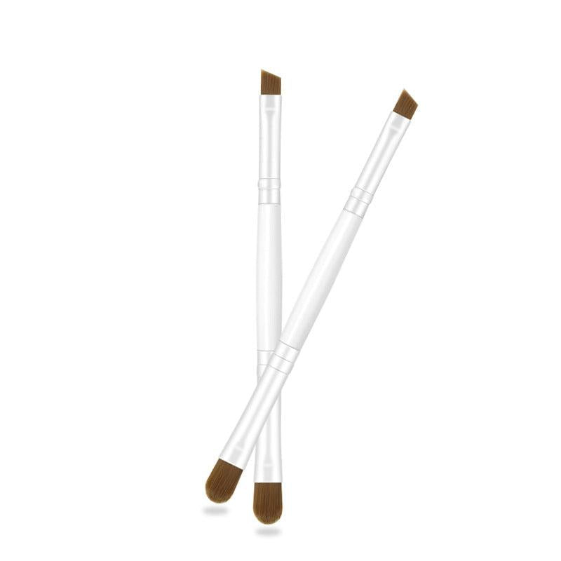 Double Head Eye shadow Makeup Brush Soft Synthetic Hairs