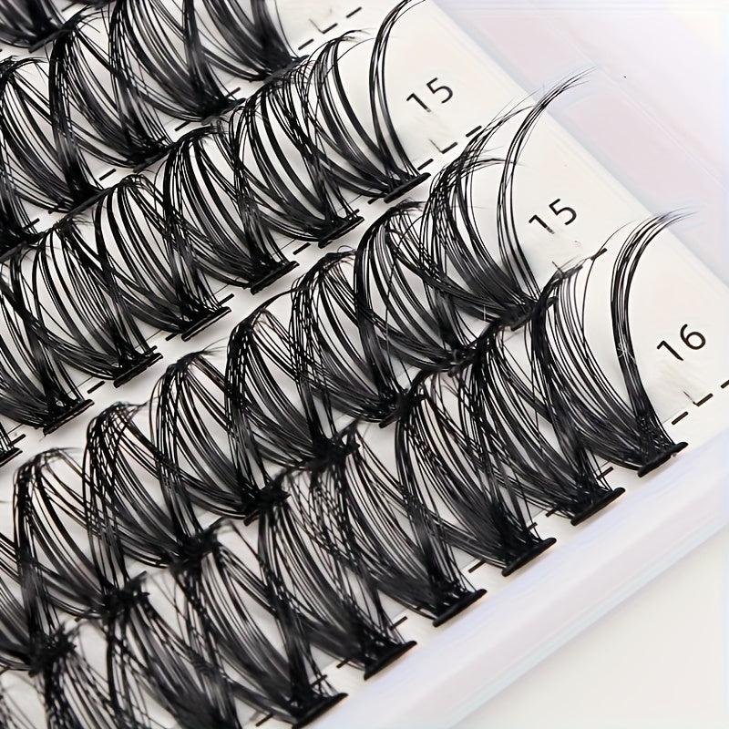 D Curl Mega Volume Lash Clusters 9 16mm DIY - 14 Rows