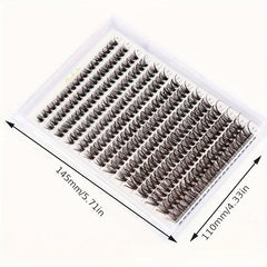 D Curl Mega Volume Lash Clusters 9 16mm DIY - 14 Rows