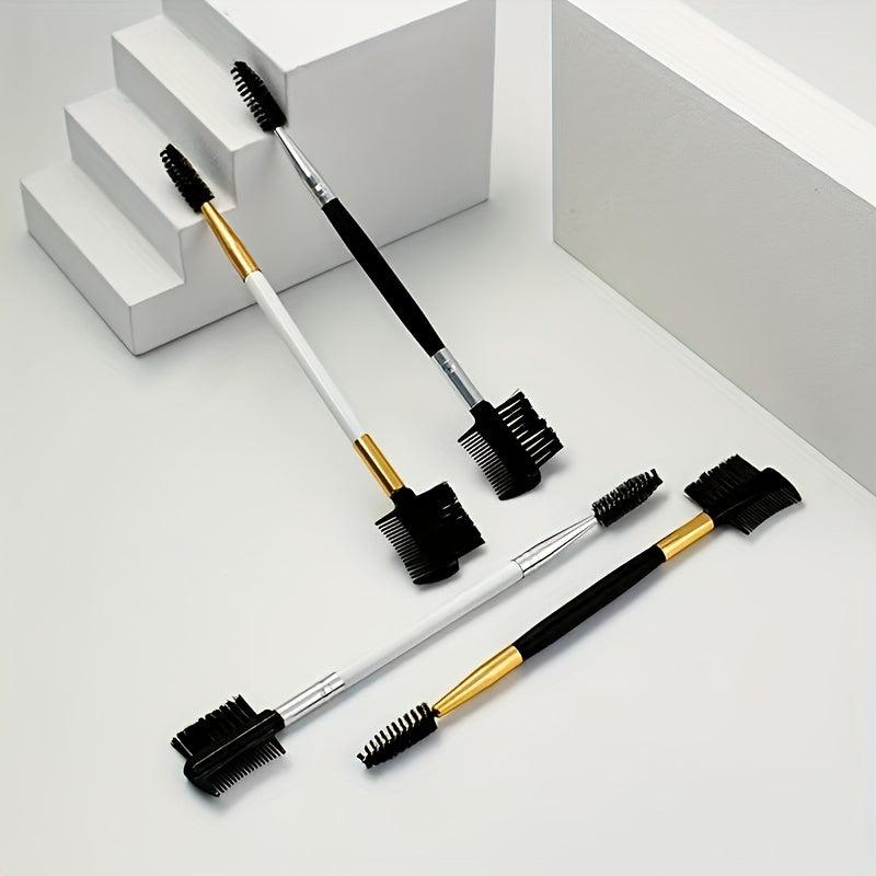 Double Ended Eyebrow Brush Portable Makeup Tool