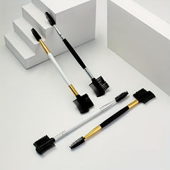Double Ended Eyebrow Brush Portable Makeup Tool