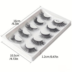 Natural Dense False Eyelashes C Curling Fox Eyes