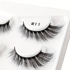 Natural Dense False Eyelashes C Curling Fox Eyes