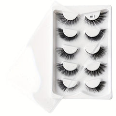 Natural Dense False Eyelashes C Curling Fox Eyes