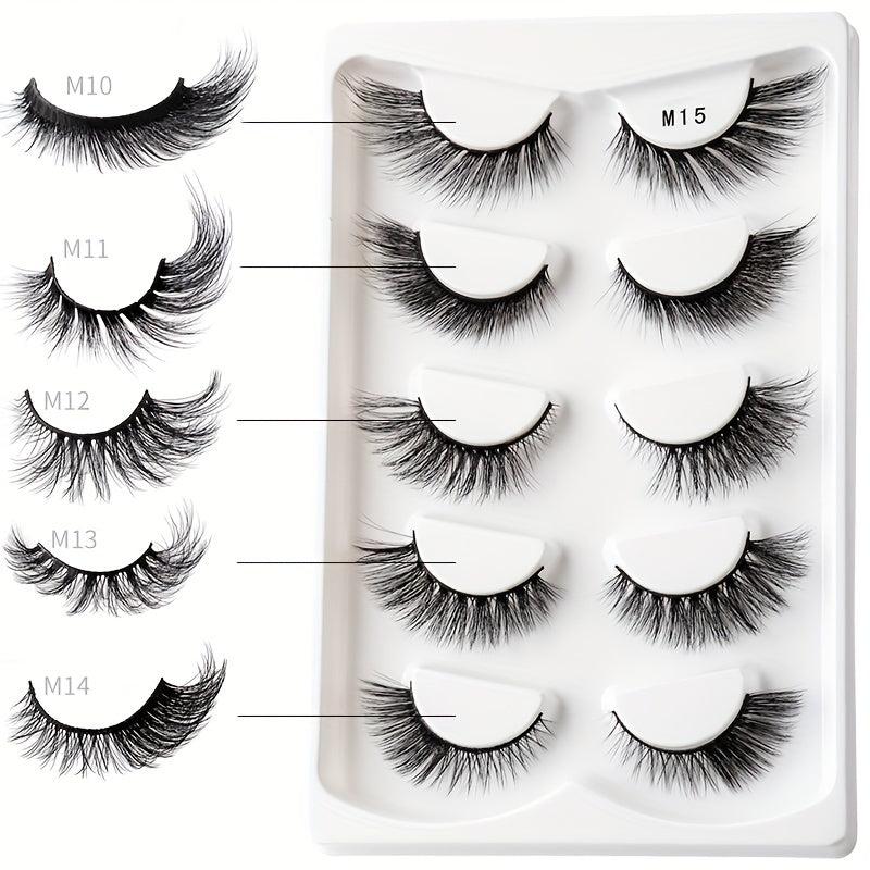 Natural Dense False Eyelashes C Curling Fox Eyes