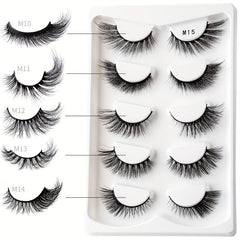 Natural Dense False Eyelashes C Curling Fox Eyes