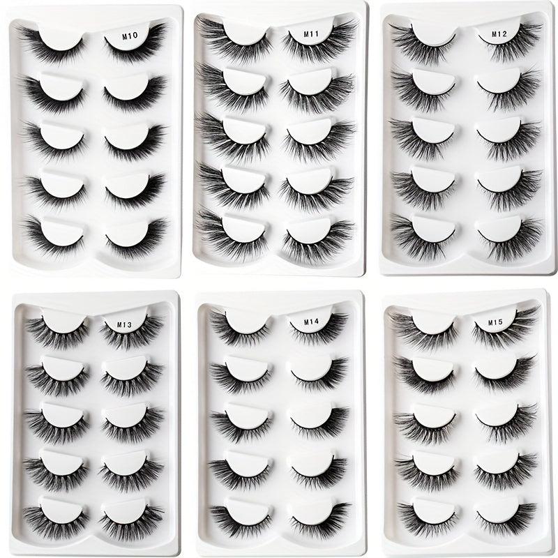 Natural Dense False Eyelashes C Curling Fox Eyes