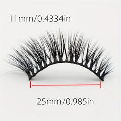 False Eyelashes Eye End Lengthening Half Eye Segmented Thick Style Soft Lashes