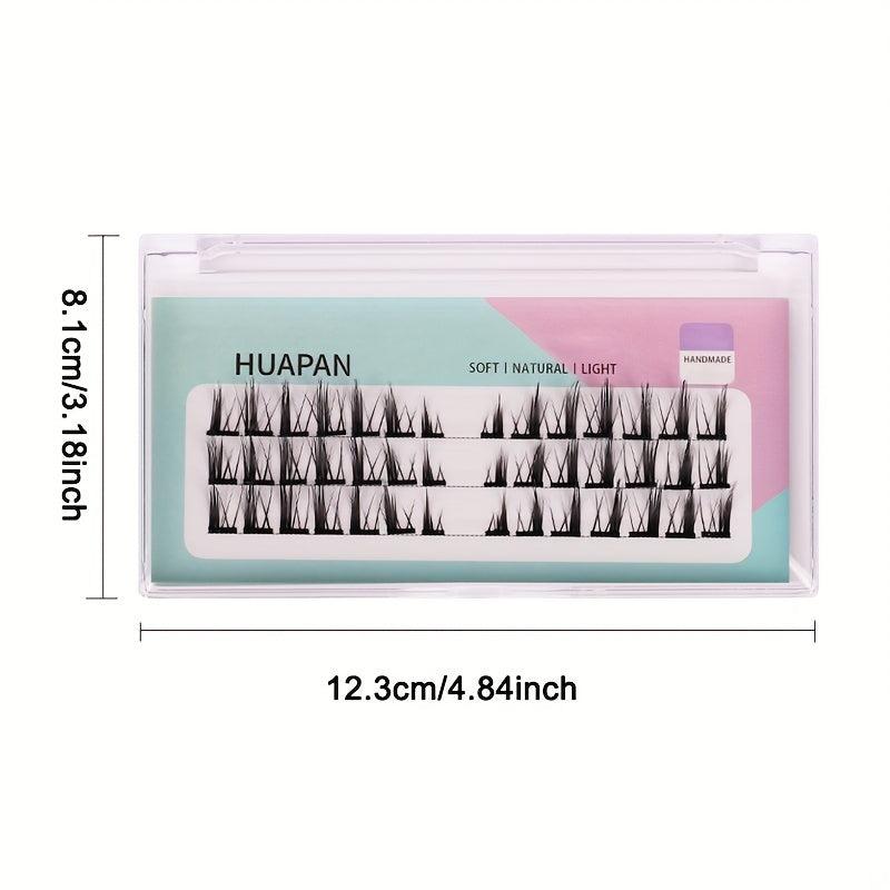 Segmented Thick Eyelashes Full Strip False Eyelashes