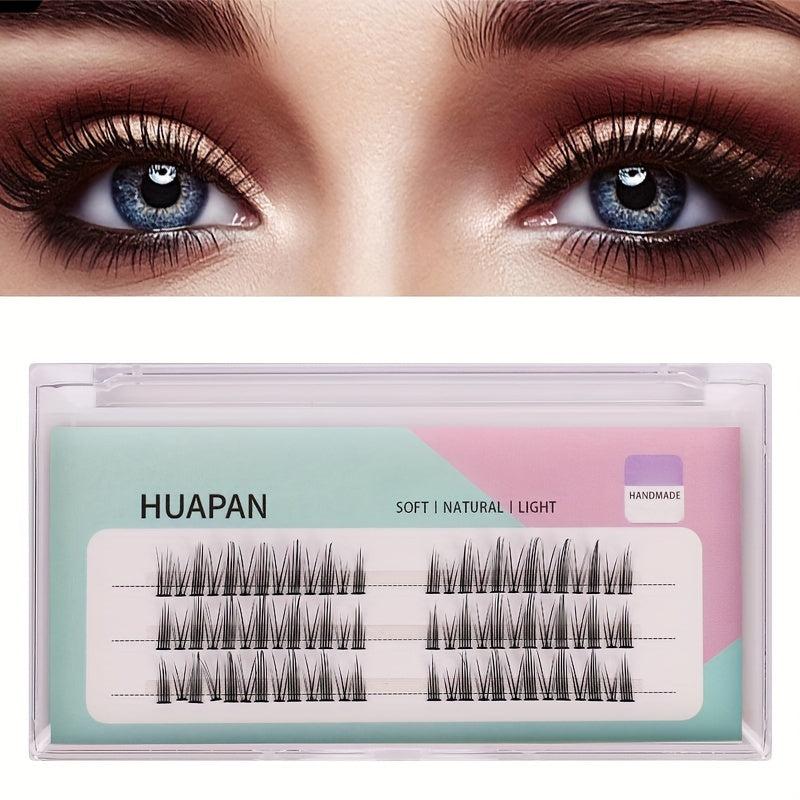 Segmented Thick Eyelashes Full Strip False Eyelashes