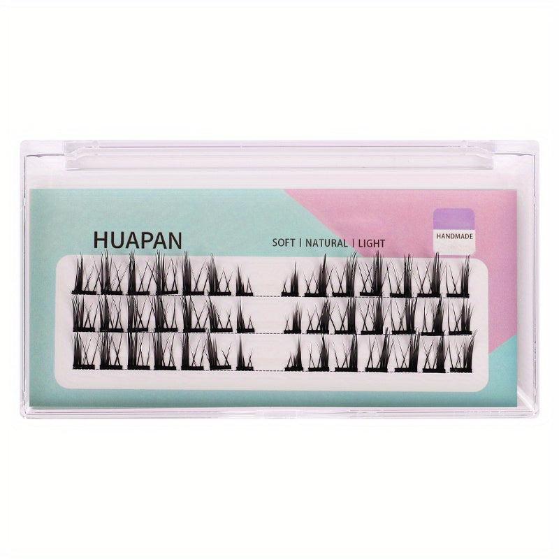 Segmented Thick Eyelashes Full Strip False Eyelashes