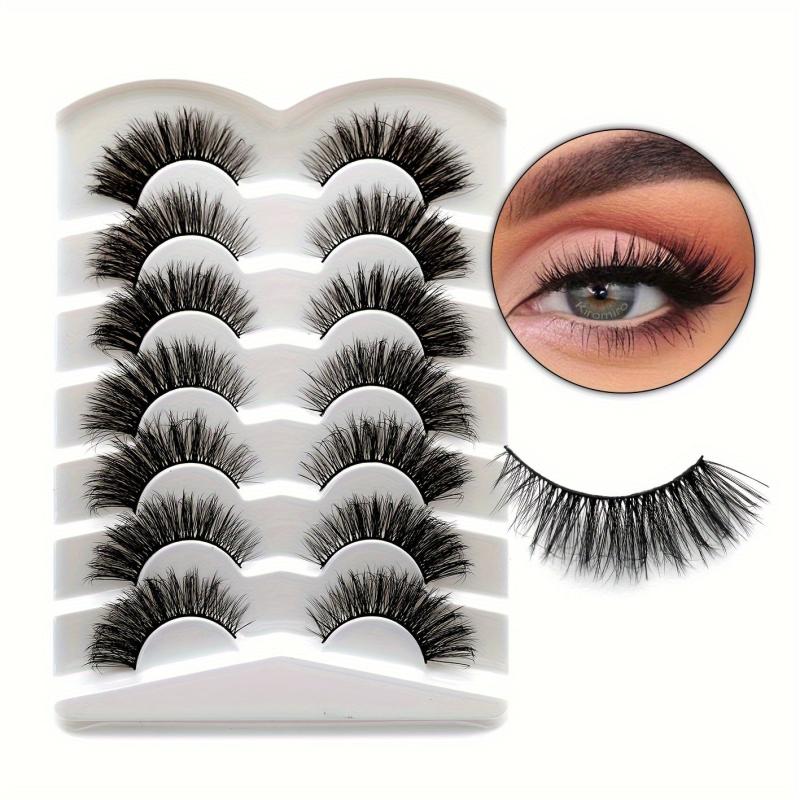 Cat Eye Lashes 3D Faux Mink Eyelashes Fluffy False Lashes Extension