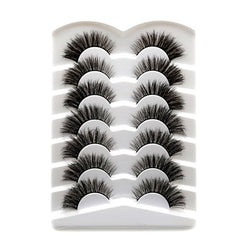 Cat Eye Lashes 3D Faux Mink Eyelashes Fluffy False Lashes Extension