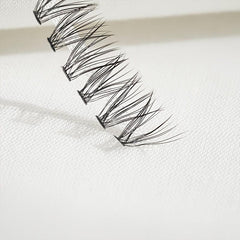 Mermaid Tail False Eyelash Clusters 9-13mm Natural Extensions
