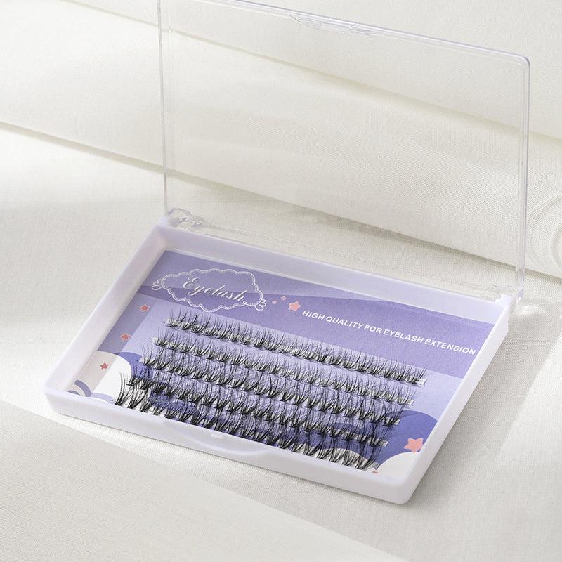 Mermaid Tail False Eyelash Clusters 9-13mm Natural Extensions